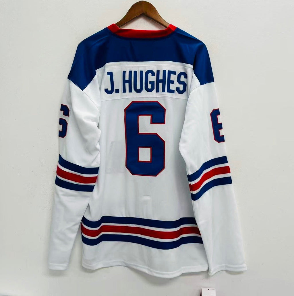 Jack Hughes Team USA Hockey Official Nike Jersey