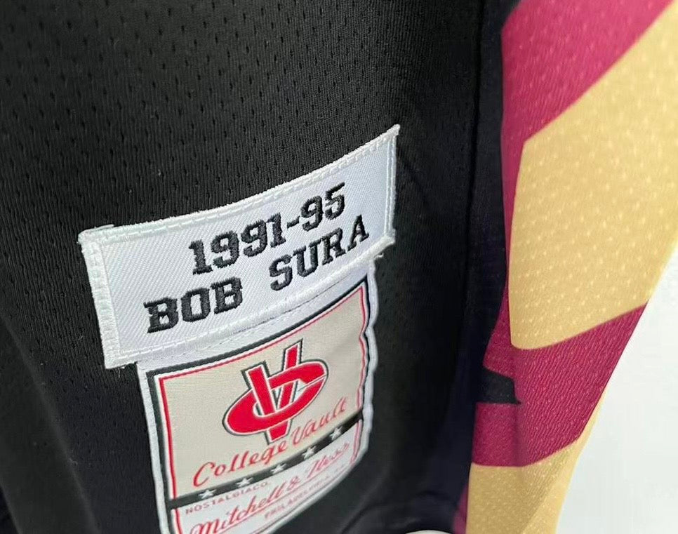 Bob Sura Florida State Seminals NCAA Mitchell & Ness jersey