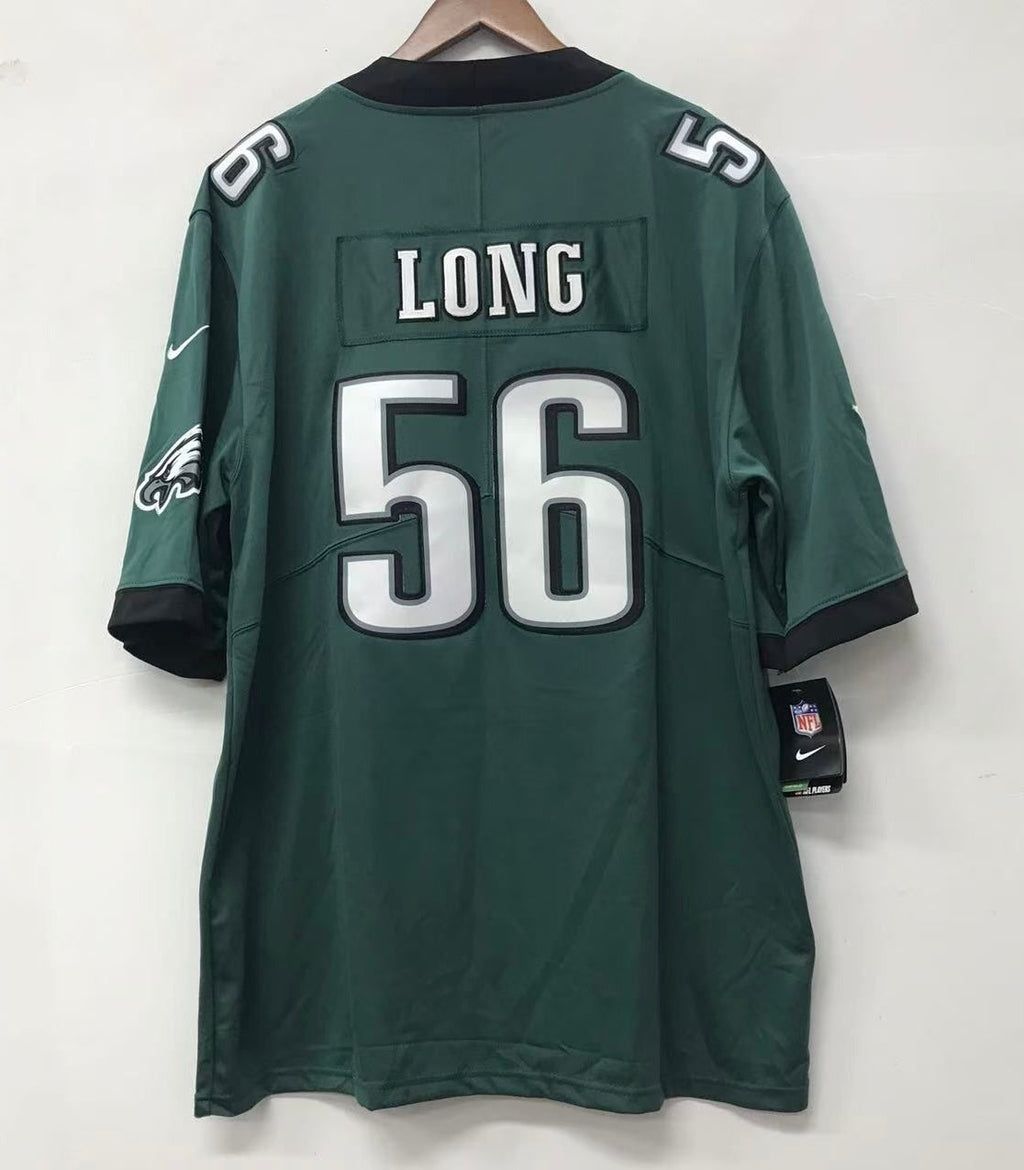 Chris Long Philadelphia Eagles Official NFL Nike Jersey Green
