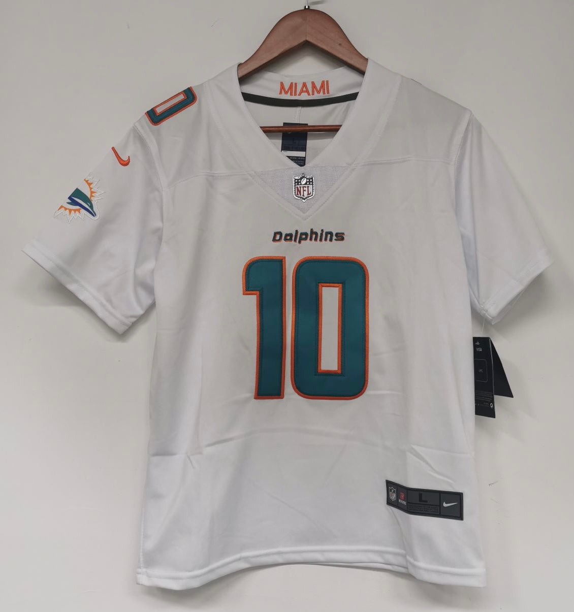Tyreek Hill  Miami Dolphins YOUTH Jersey white