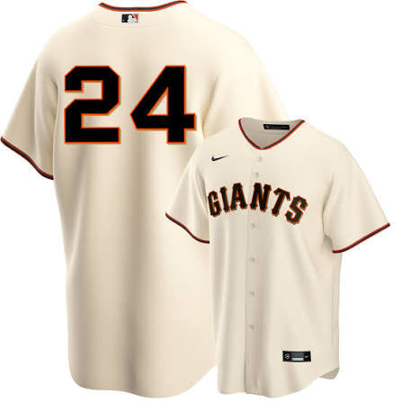 Willie Mays YOUTH KIDS SAN FRANCISCO New York Giants Official MLB Nike Jersey