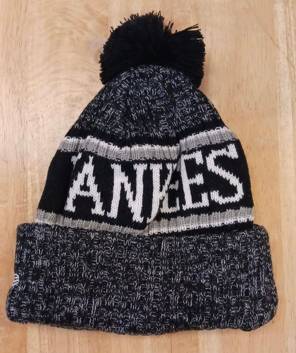 New York Yankees MLB New Era winter knit Hat with Pom Pom
