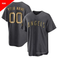 Any Name and Number customized YOUTH KIDS Los Angeles Angels Official MLB Nike jersey black