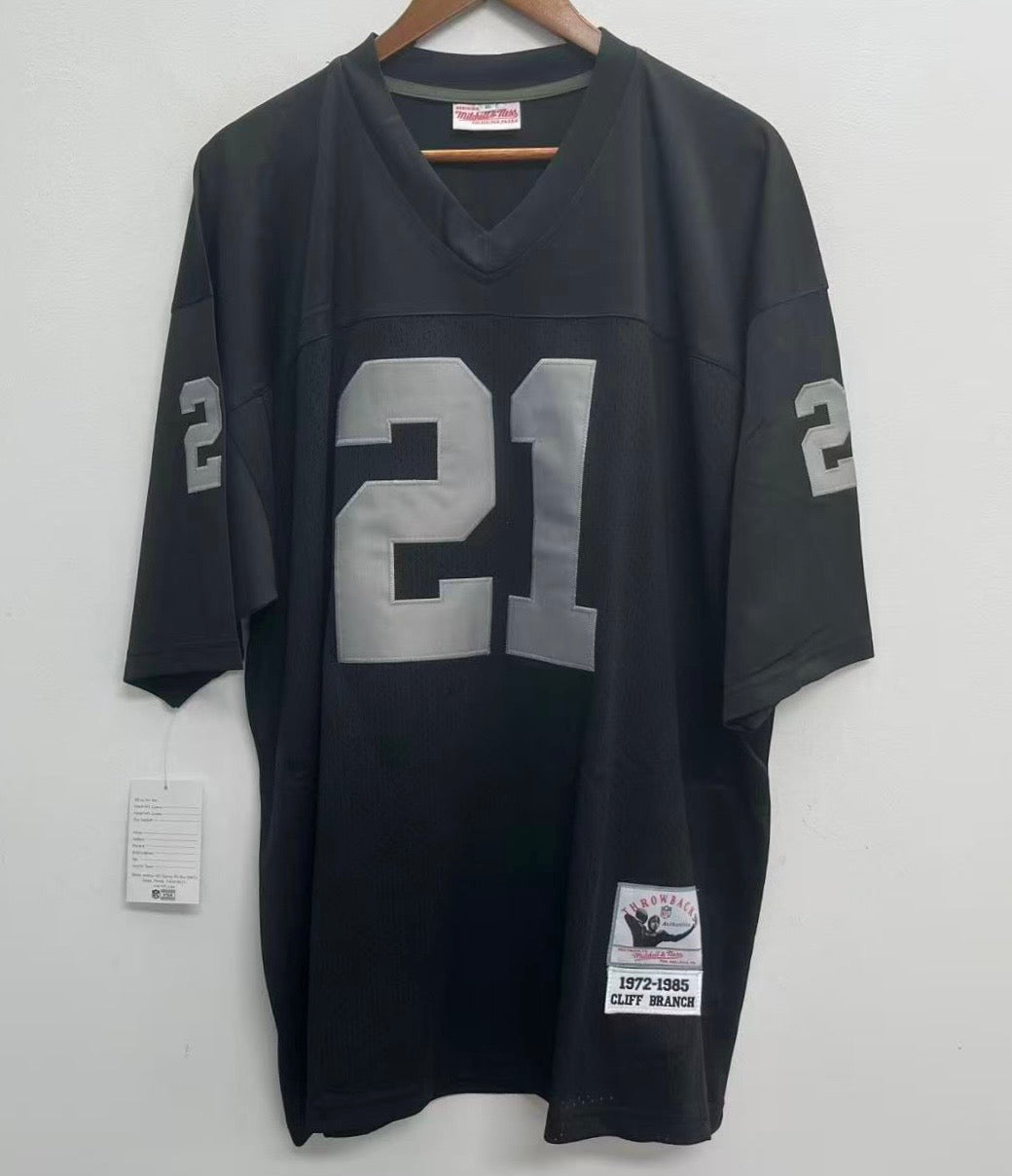 Cliff Branch Oakland Raiders Official NFL Mitchell & Ness Jersey