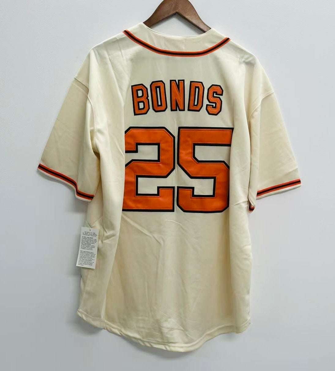 Barry Bonds San Francisco Giants Official MLB Jersey Mitchell & Ness