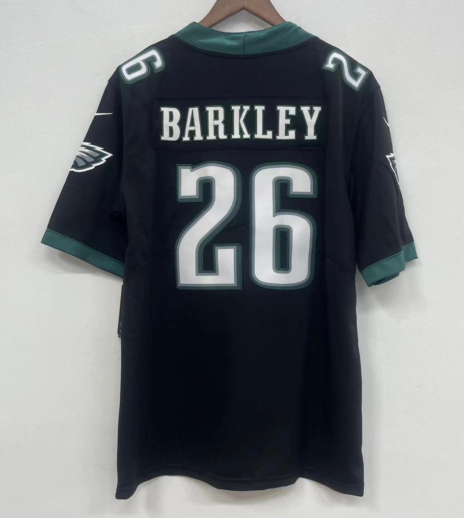 Saquon Barkley Philadelphia Eagles Official NFL Jersey black Nike