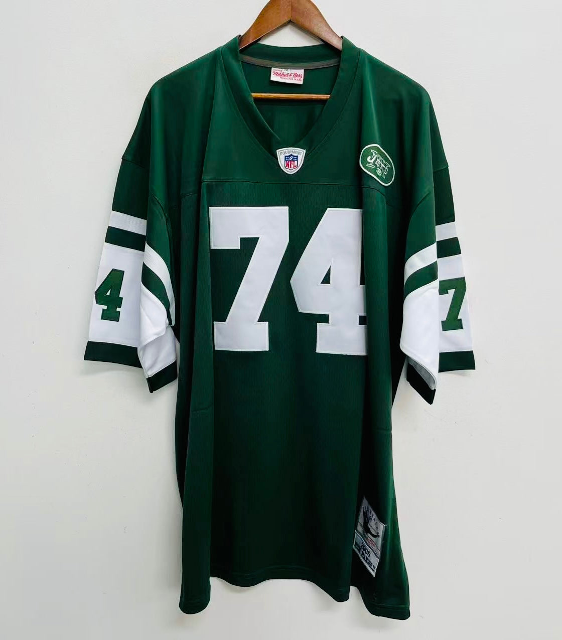 Nick Mangold New York Jets Official NFL Mitchell & Ness Jersey
