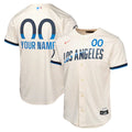 Any Name and Number customized YOUTH KIDS Los Angeles Dodgers Official MLB Nike City Connect Limited jersey