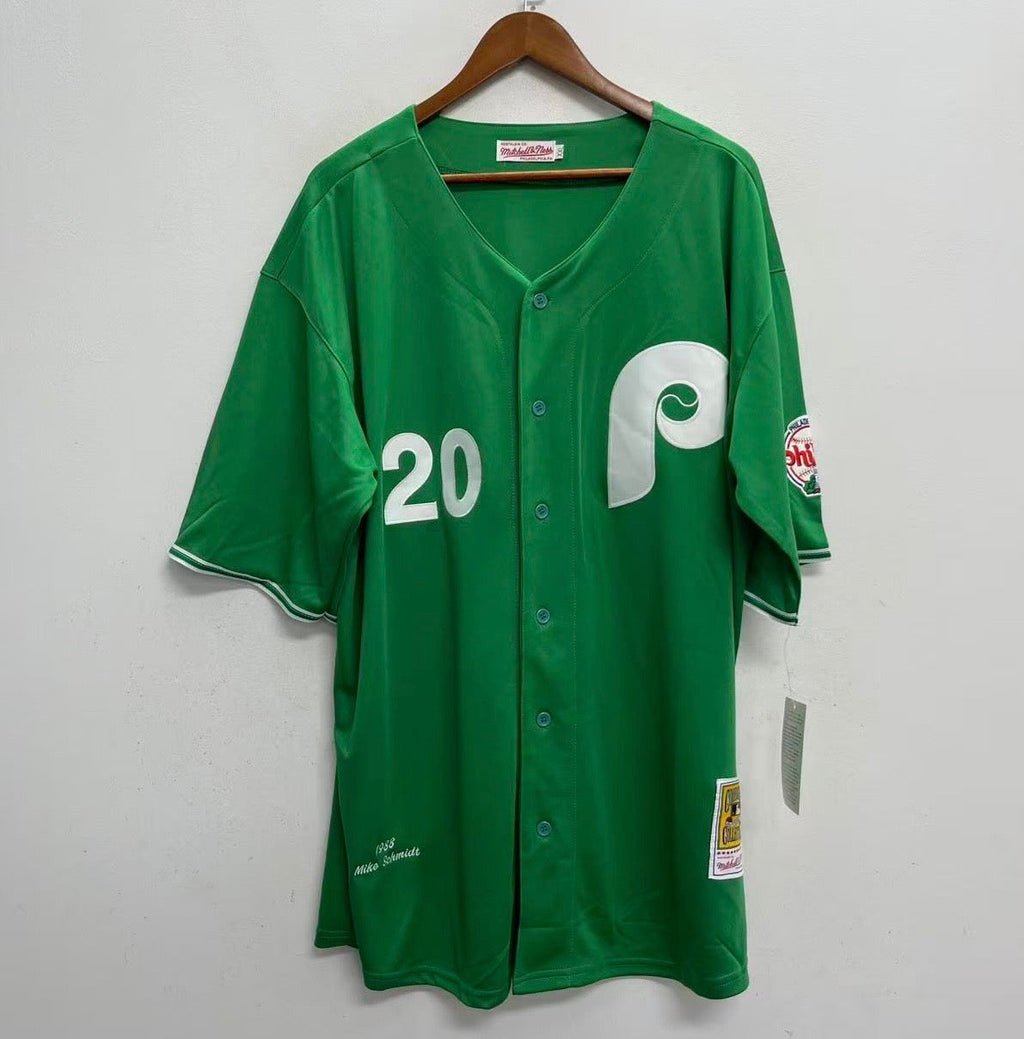 Mike Schmidt Philadelphia Phillies Green St. Patrick’s Day Jersey
