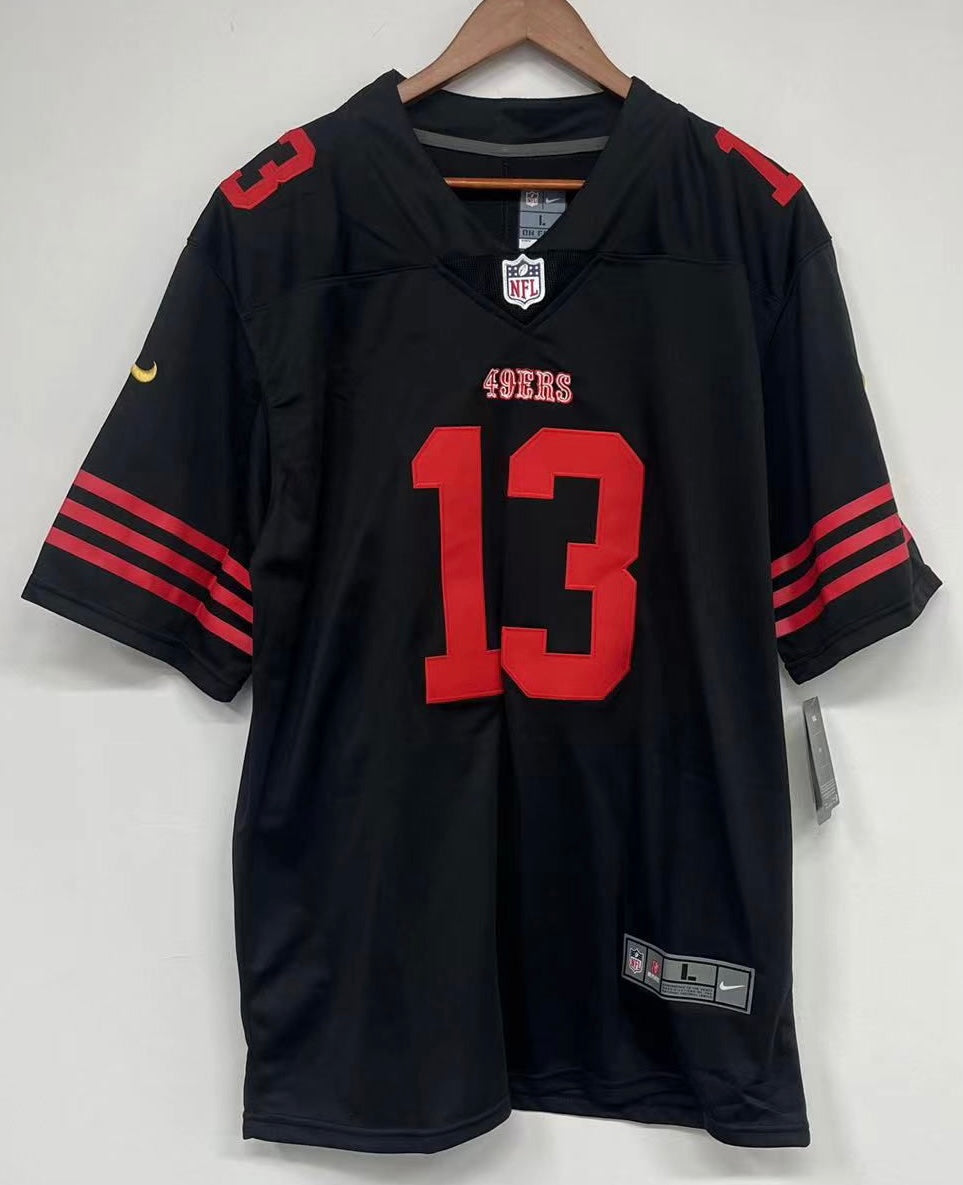 Brock Purdy San Francisco 49ers Official NFL Nike Jersey black