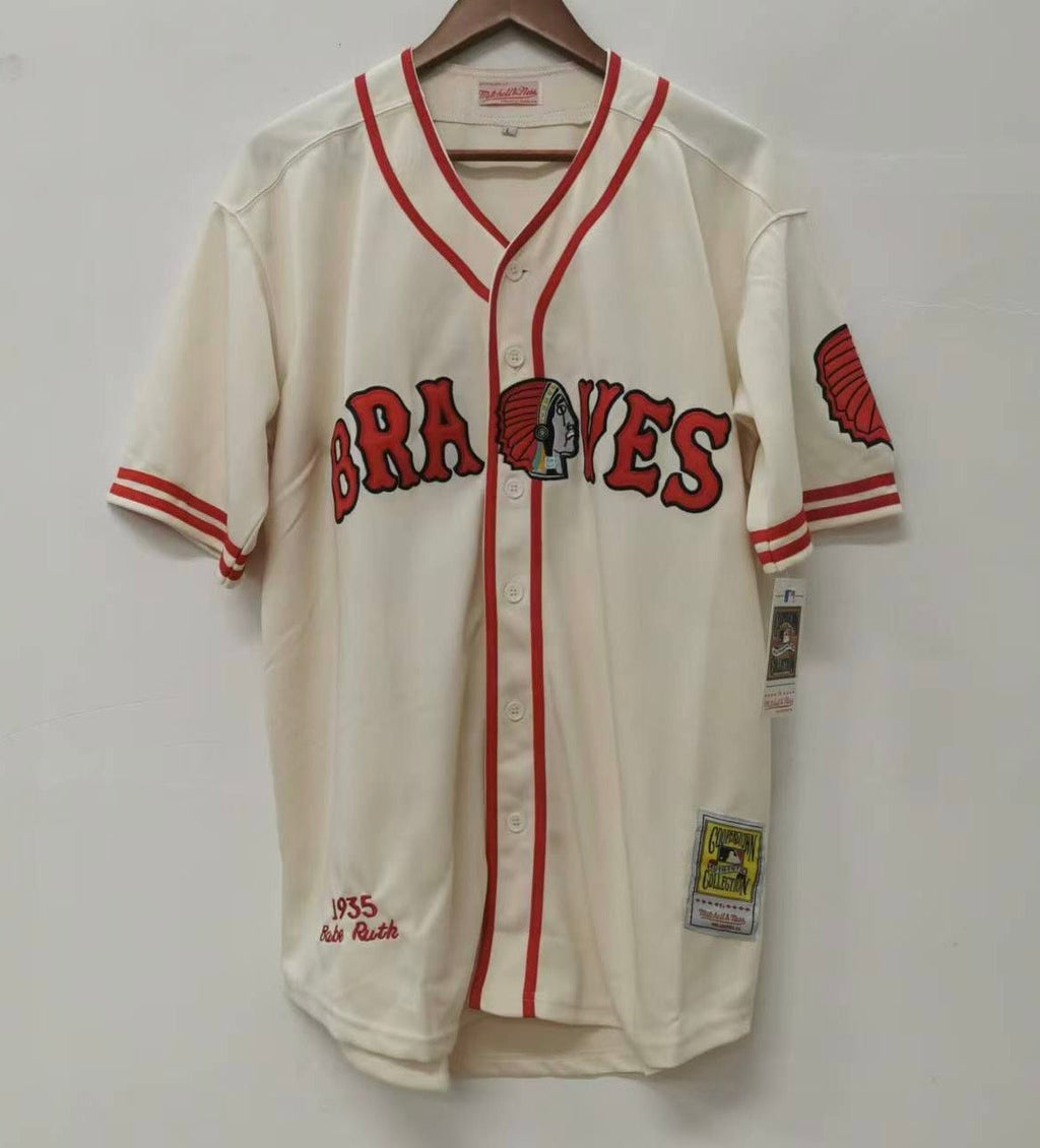 Babe Ruth Boston Braves Official MLB jersey Mitchell & Ness