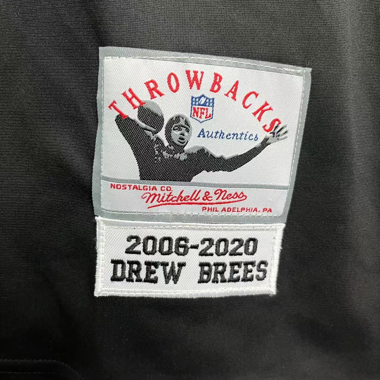 Drew Brees New Orleans Saints Official NFL Mitchell & Ness Jersey