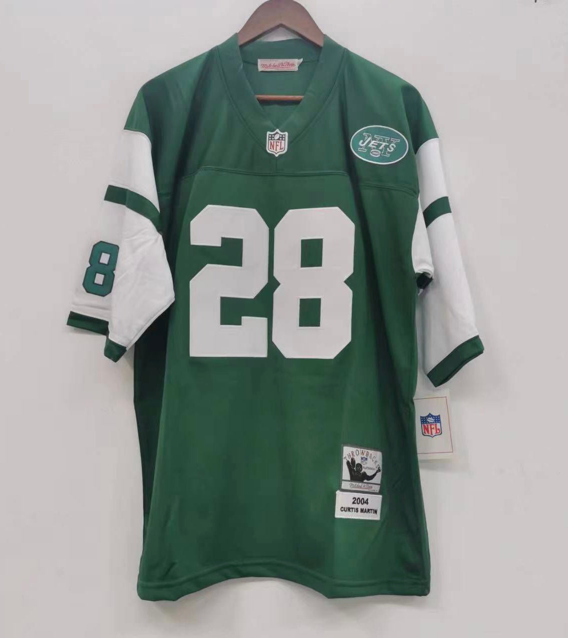 Curtis Martin New York Jets Jersey Mitchell & Ness