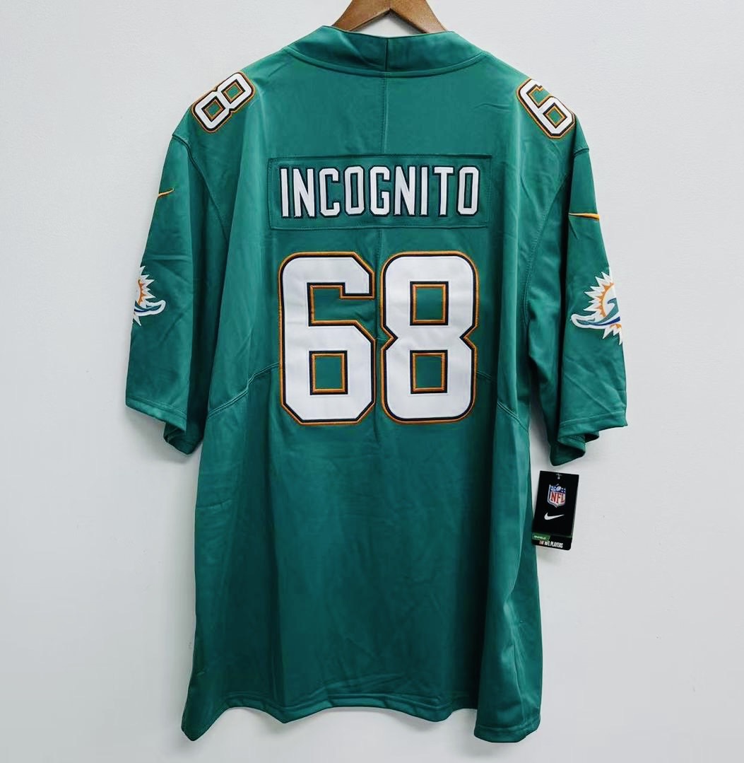 Richie Incognito Miami Dolphins Official NFL Nike Jersey