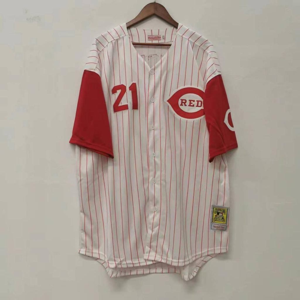 Deion Sanders Cincinnati Reds Official MLB Jersey Mitchell & Ness