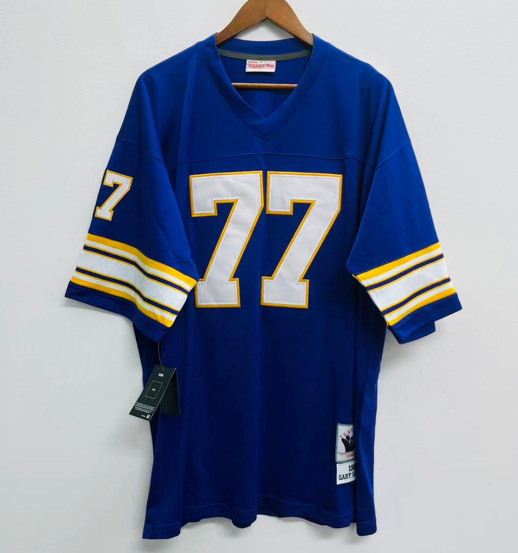 Gary Larsen 1969 Minnesota Vikings Official NFL Mitchell & Ness Jersey