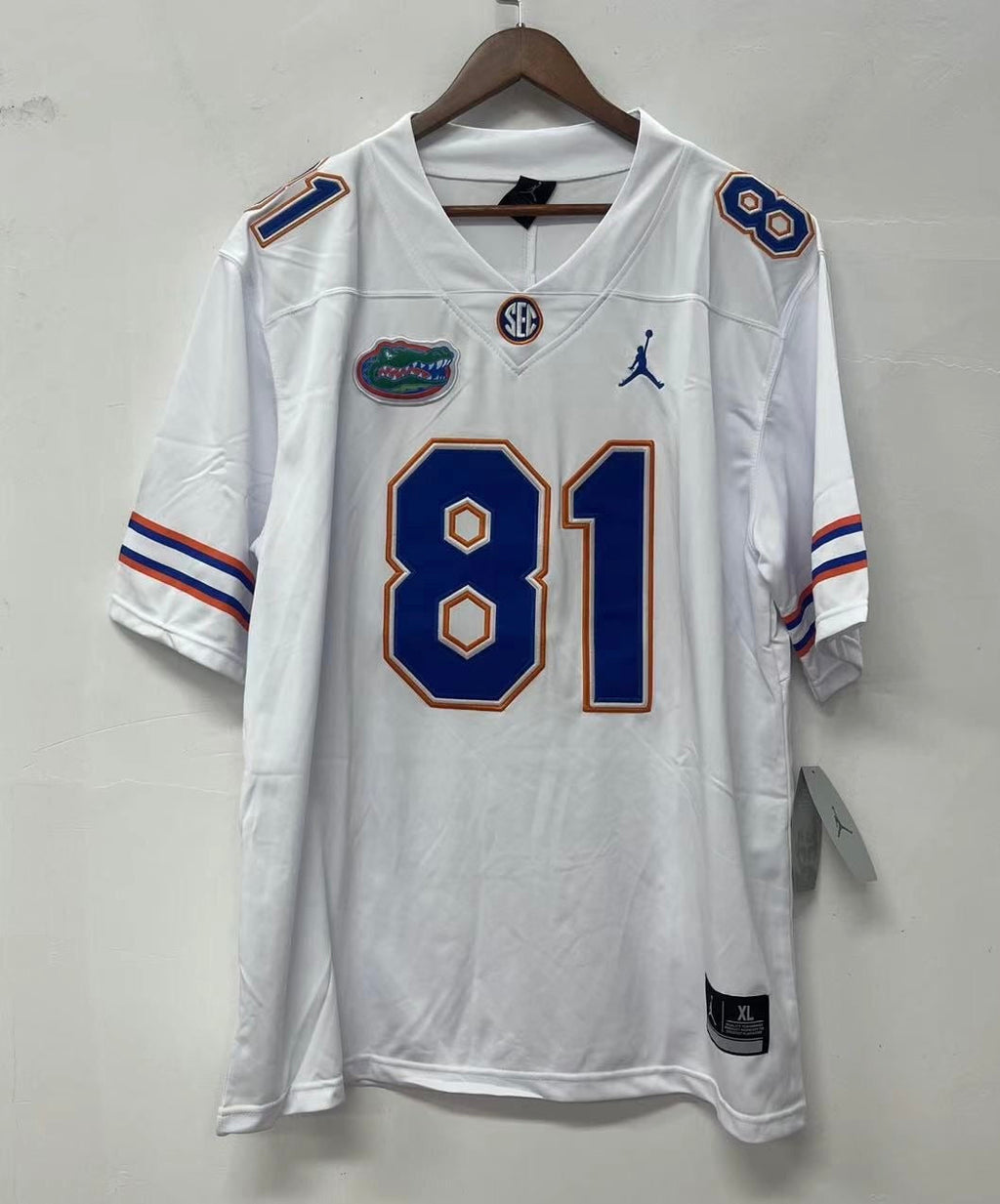 Aaron Hernandez Florida Gators Official NCAA Jersey white