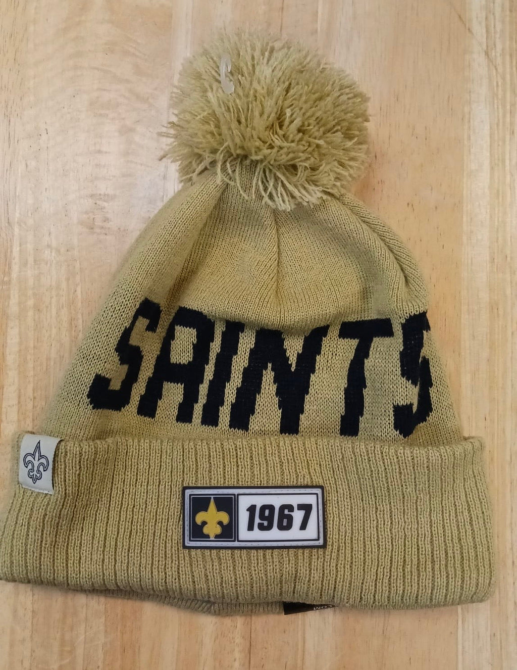 New Orleans Saints NFL New Era winter Hat with Pom Pom