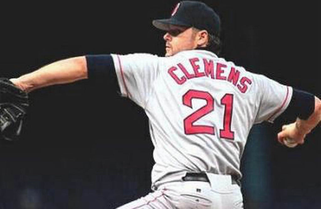 Roger Clemens 1990 Boston Red Sox Official MLB Majestic Jersey