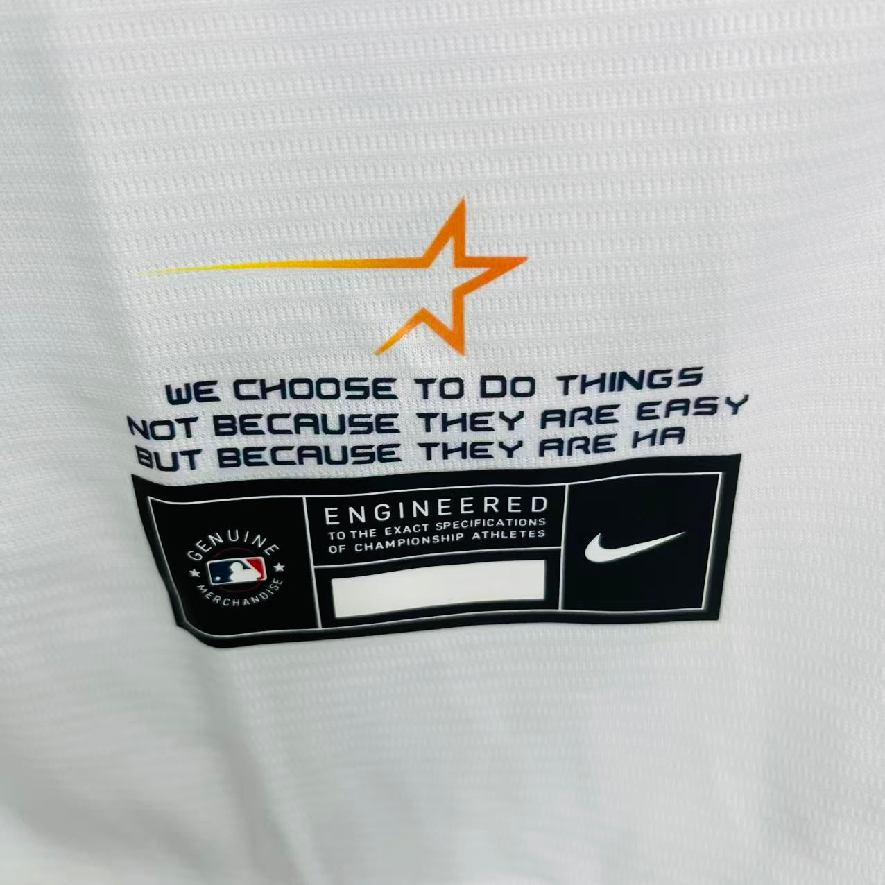 Jeremy Pena Houston Astros 2025 Official MLB NIKE Jersey