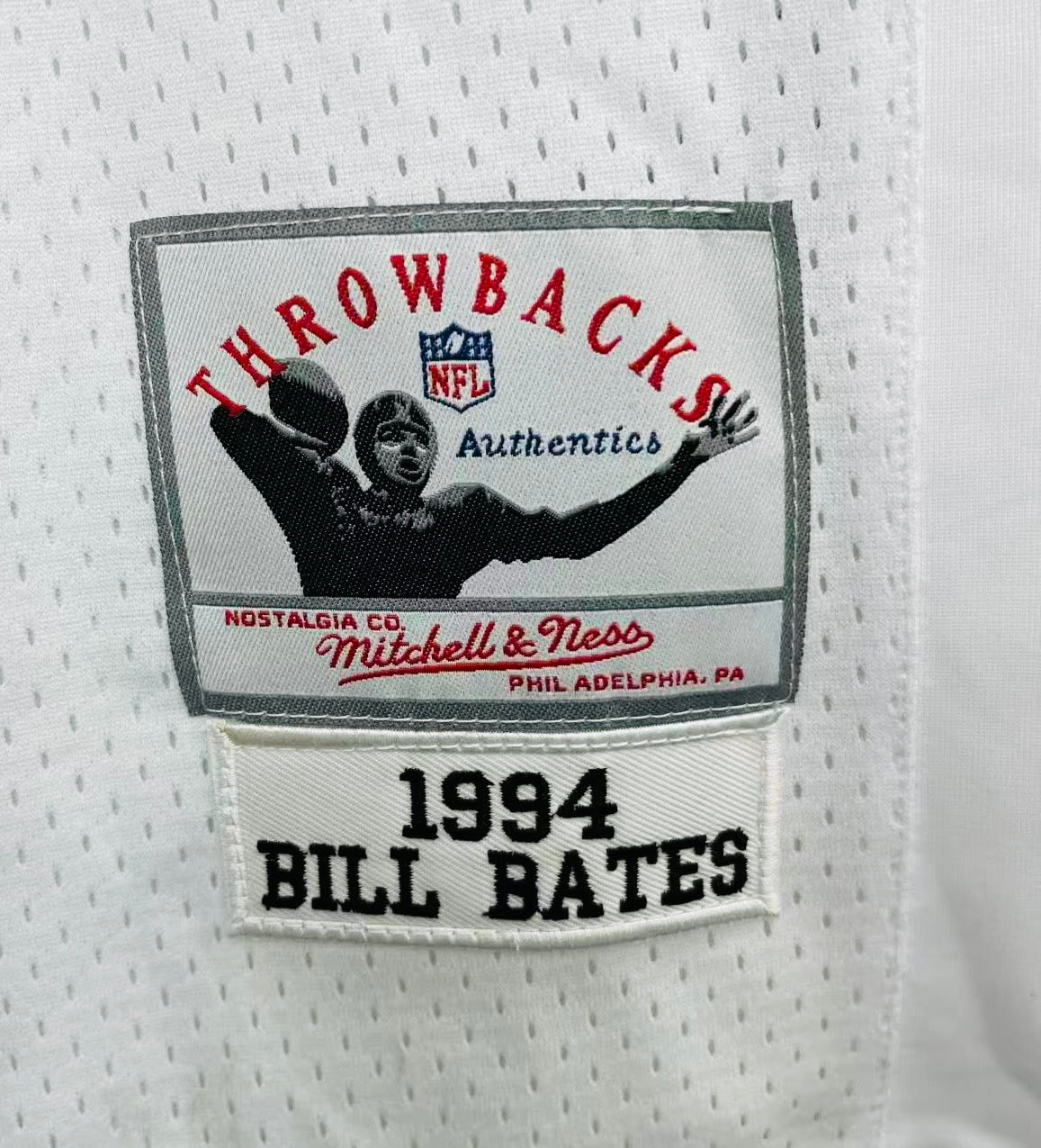 Bill Bates Dallas Cowboys 1994 Official NFL Mitchell & Ness Jersey
