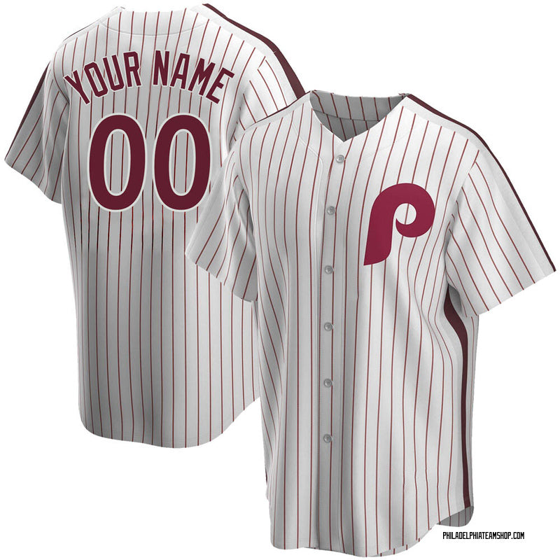 Any Name and Number customized YOUTH KIDS Philadelphia Phillies Official MLB Nike Retro jersey