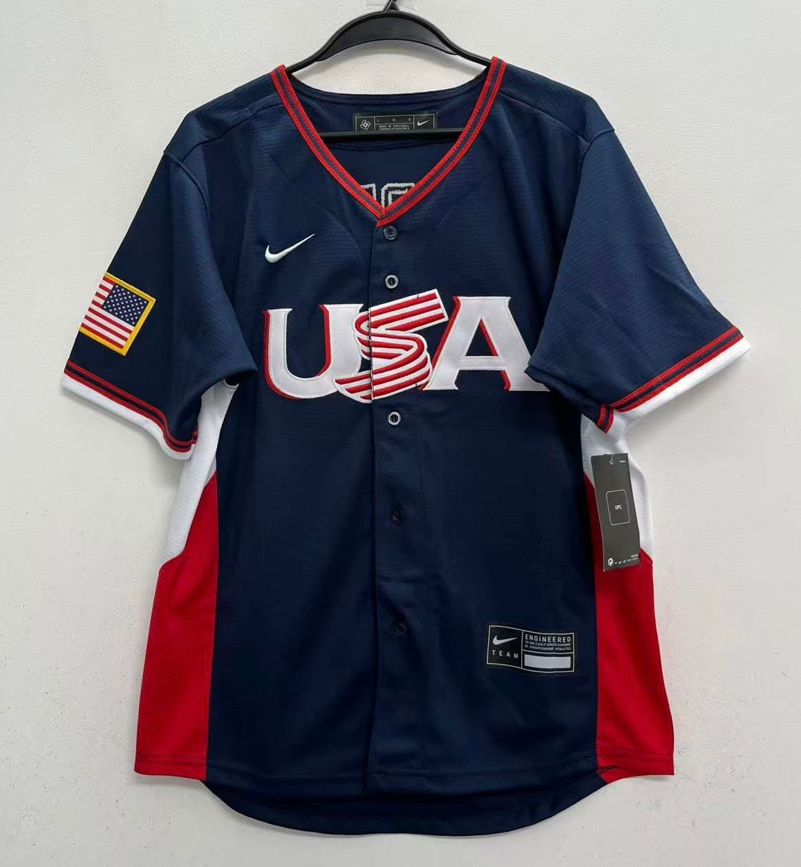 Bryce Harper YOUTH KIDS 2026 Team USA Baseball Official Nike Jersey blue