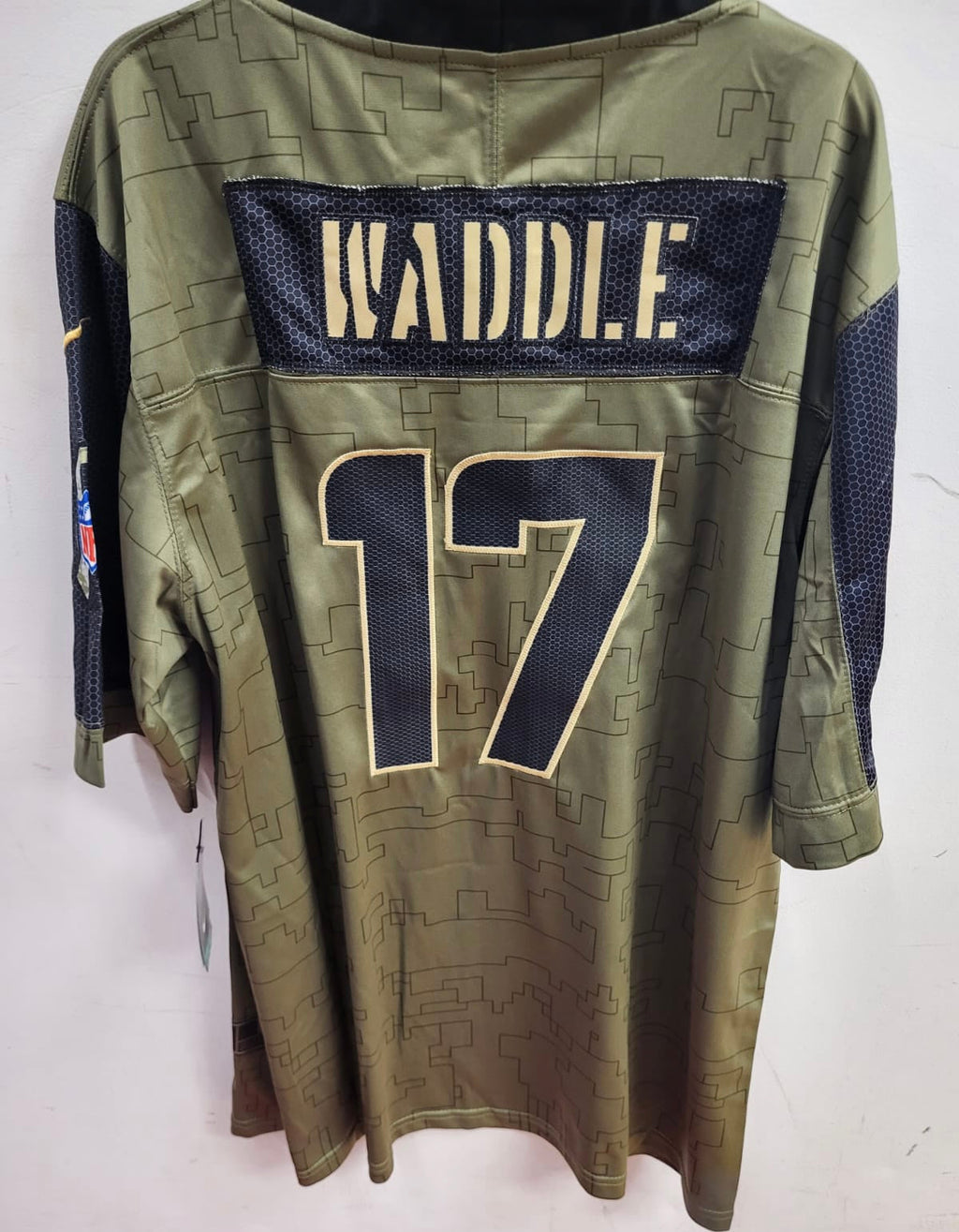 Jaylen Waddle Miami Dolphins military salute to service Jersey