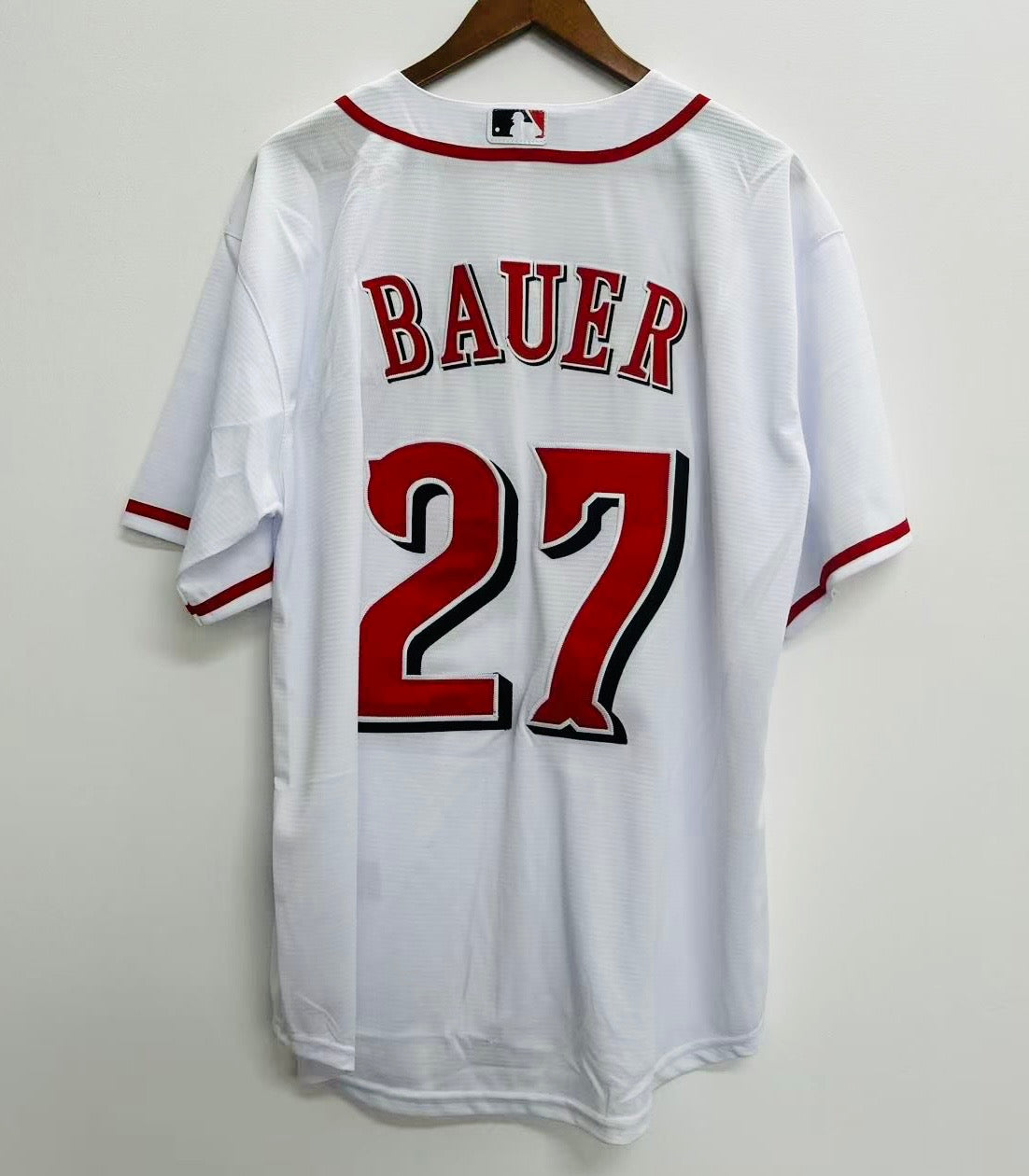 Trevor Bauer Cincinnati Reds Official MLB Nike jersey