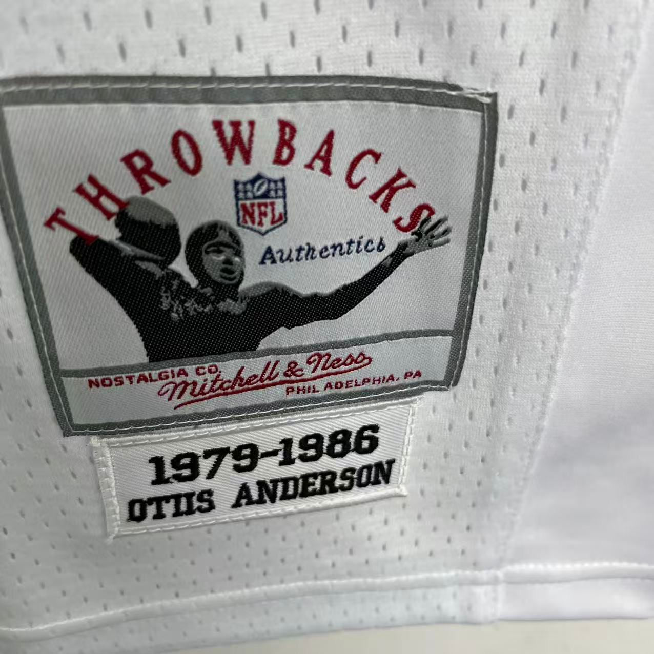 Ottis Anderson St. Louis Cardinals NFL Mitchell & Ness Jersey white