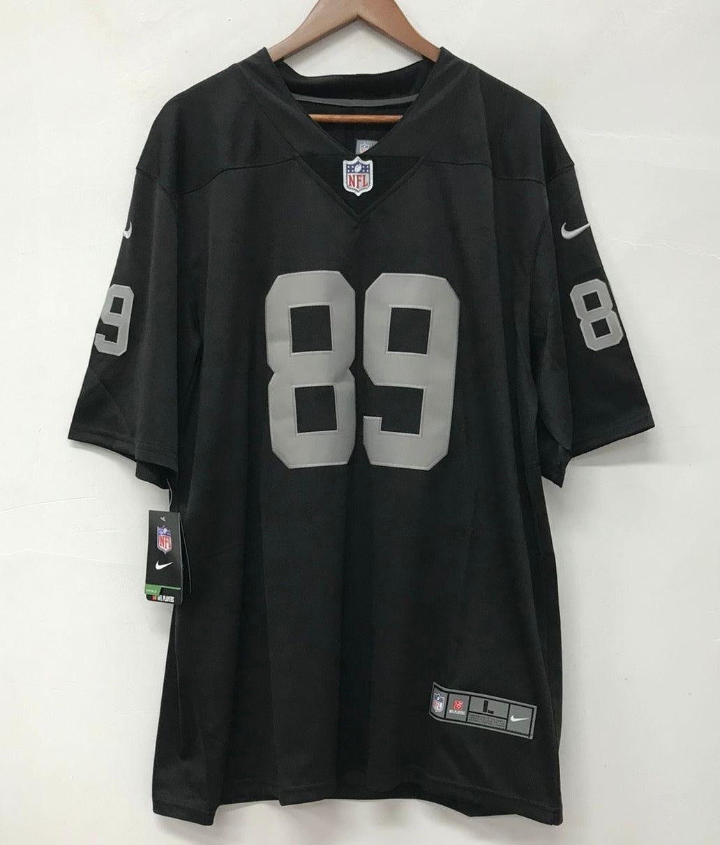 Brock Bowers Las Vegas Raiders Official NFL Nike Jersey black