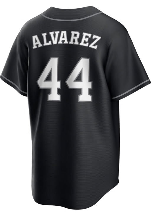 Yordan Alvarez YOUTH KIDS Houston Astros Official MLB Nike Jersey black