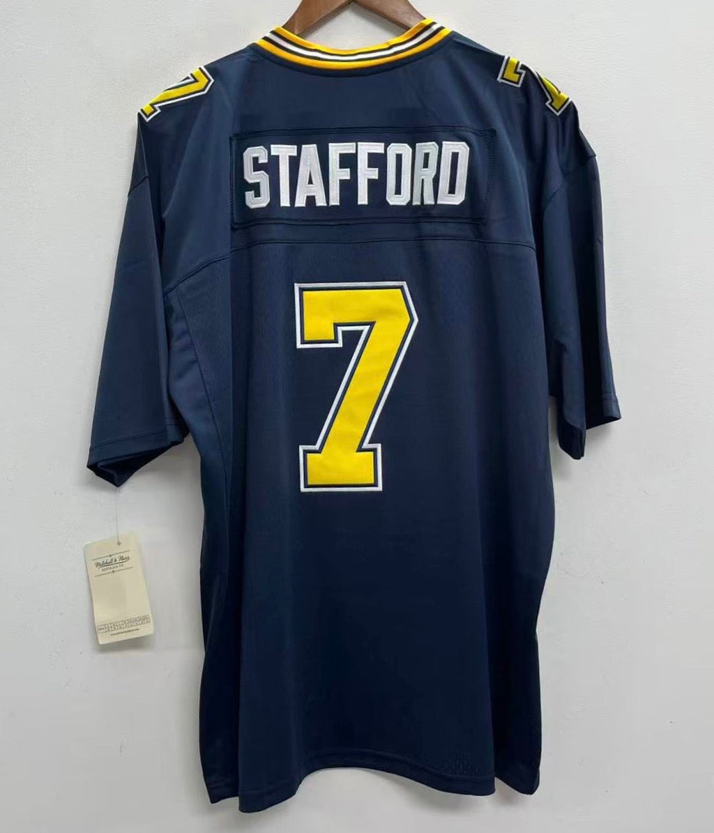 Matthew Stafford High School Jersey Highland Park Dallas TX