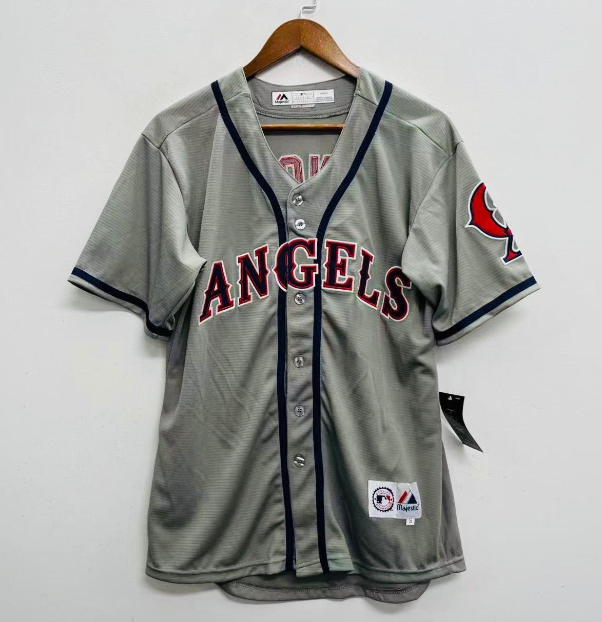 J.T. Snow California Angels Official MLB Majestic Jersey