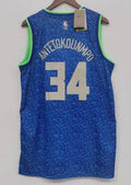 Giannis Antetokounmpo Milwaukee Bucks Official NBA Nike Jersey