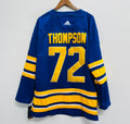 Tage Thompson Buffalo Sabres Official NHL Adidas Jersey blue