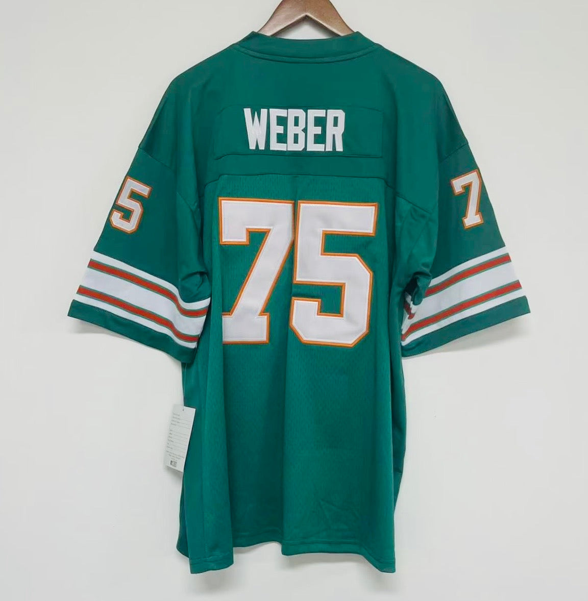 Any name & Number 1970’s Miami Dolphins NFL Mitchell & Ness jersey