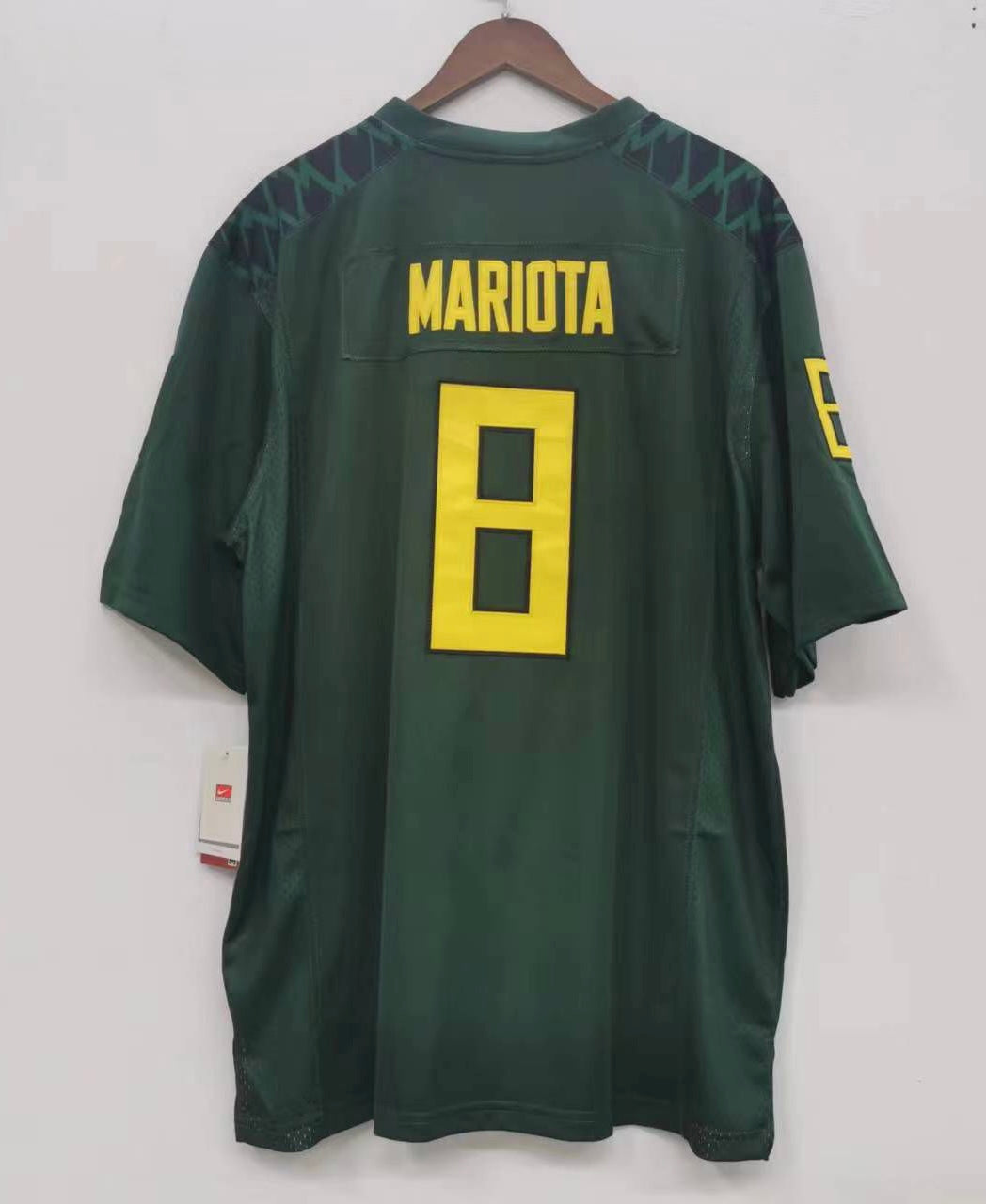Marcus Mariota Oregon Ducks Official NCAA Nike Jersey Green