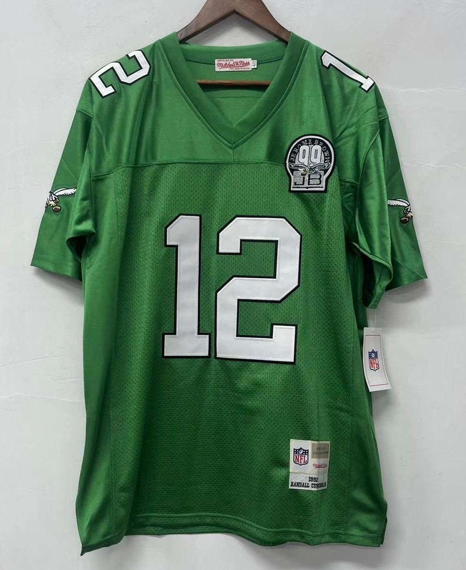 Randall Cunningham 1992 Philadelphia Eagles Mitchell & Ness Jersey