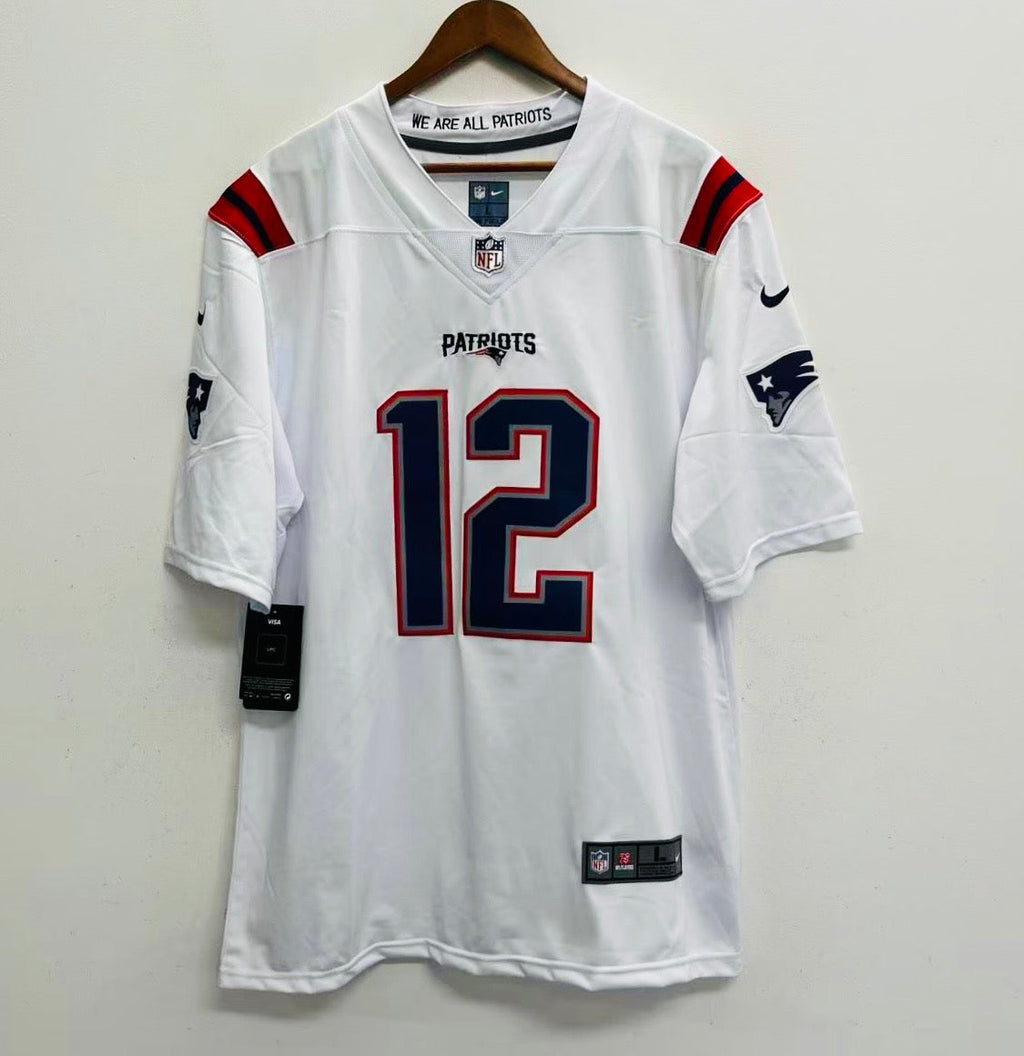 Tom Brady New England Patriots Official NFL Jersey Nike white