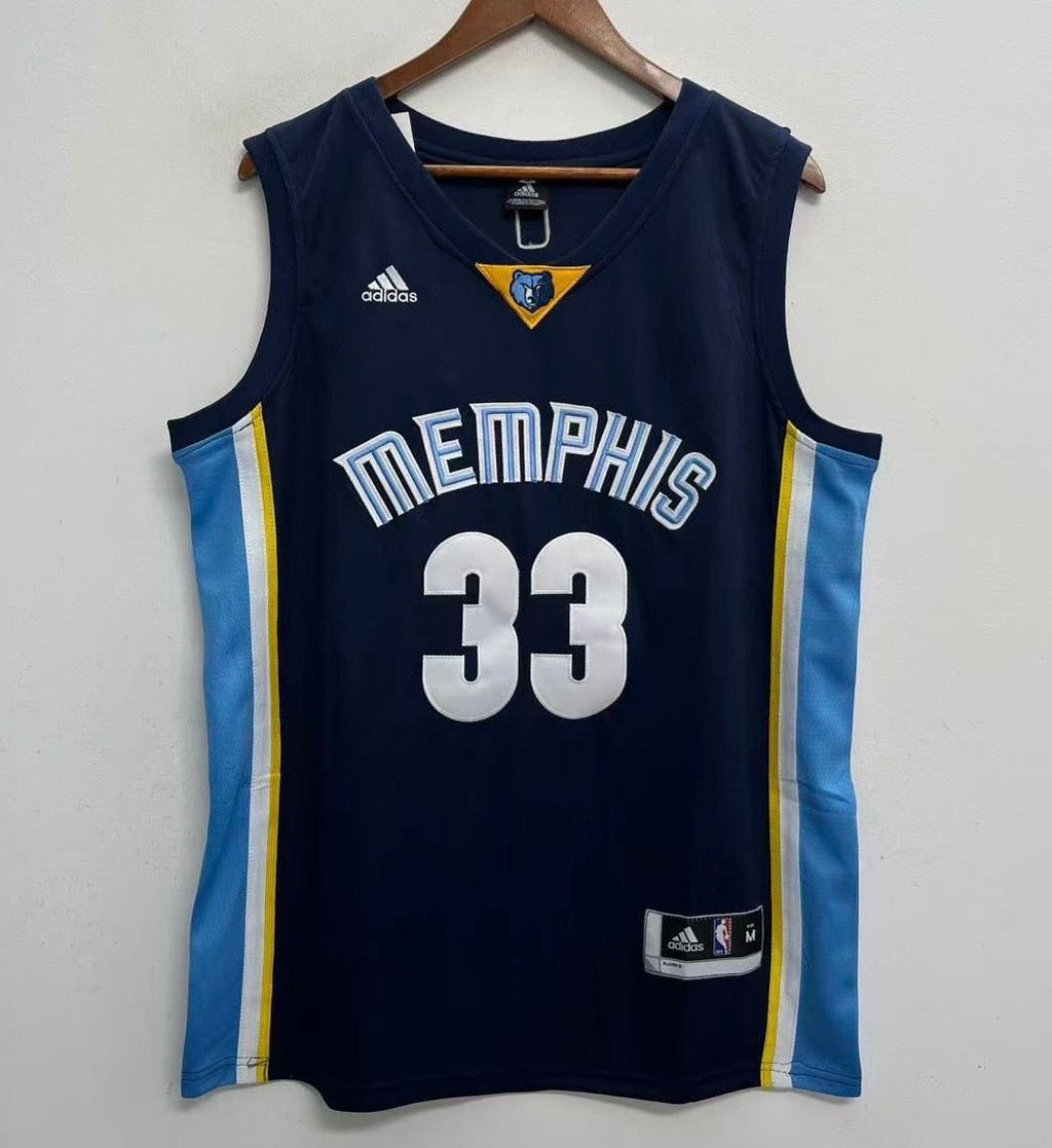 Marc Gasol Memphis Grizzlies Official NBA Adidas Jersey