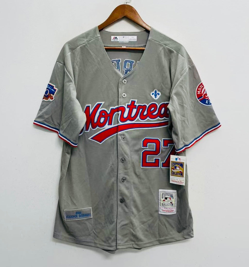 VLADIMIR GUERRERO Montreal Expos Official MLB Mitchell & Ness Jersey