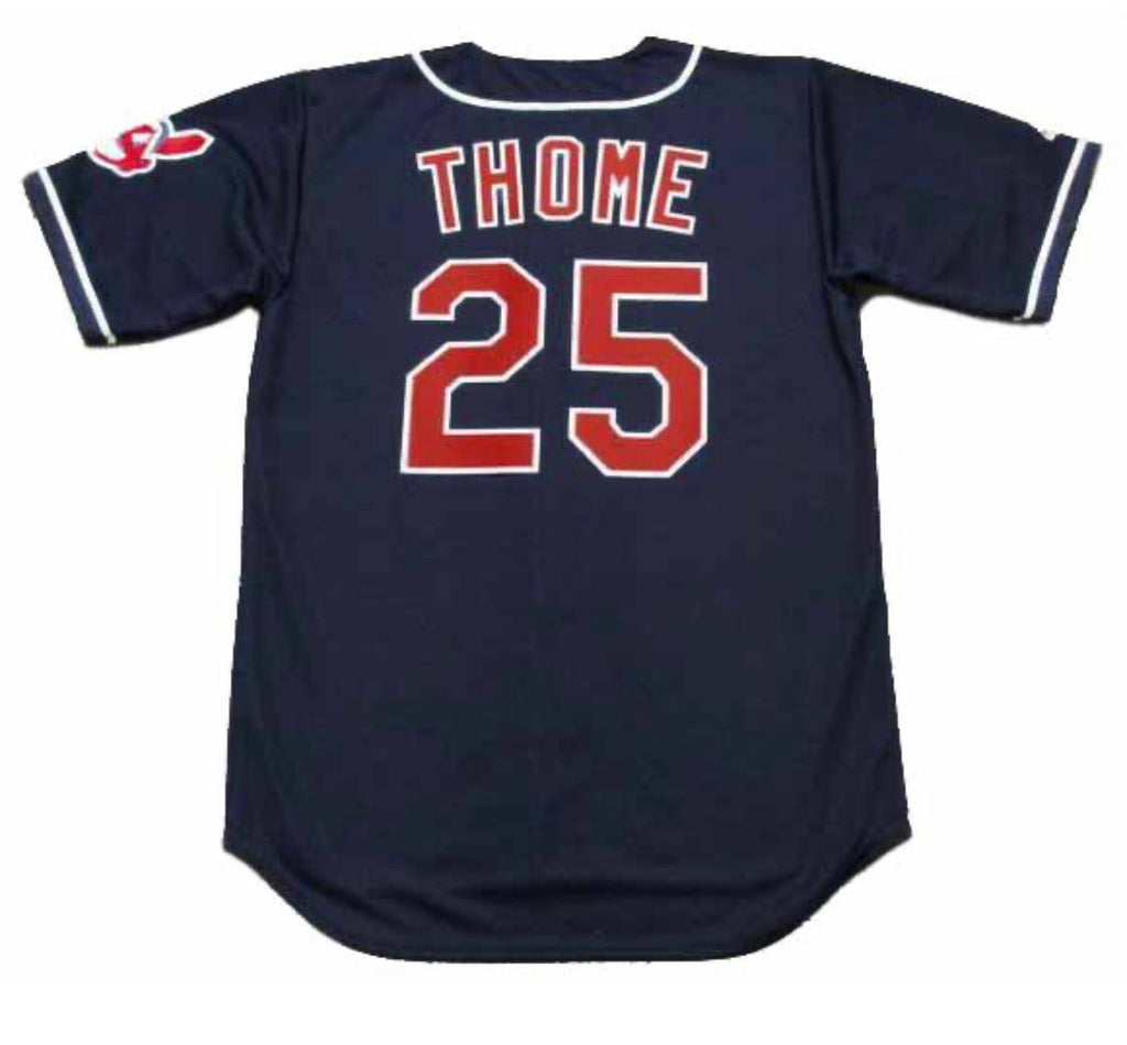 Jim Thome Cleveland Indians Jersey Majestic blue