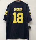 Amani Toomer Michigan Wolverines Official NCAA Jersey
