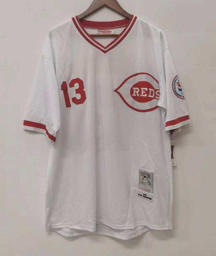 Dave Concepcion Cincinnati Reds Official MLB Jersey Mitchell & Ness