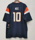 Bo Nix Denver Broncos Official NFL Jersey Nike blue