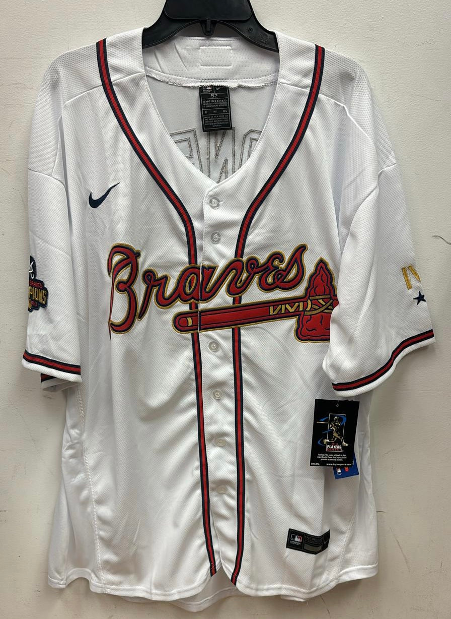 Chipper Jones Atlanta Braves Official MLB Jersey Nike