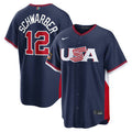 Kyle Schwarber 2026 USA baseball YOUTH KIDS Official Nike Jersey