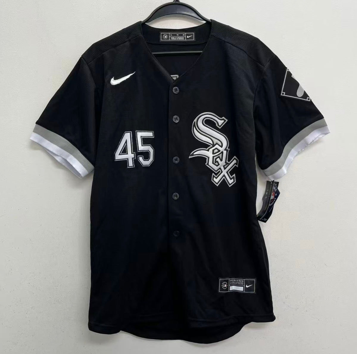 Michael Jordan YOUTH KIDS Chicago White Sox Official MLB Nike Jersey Black