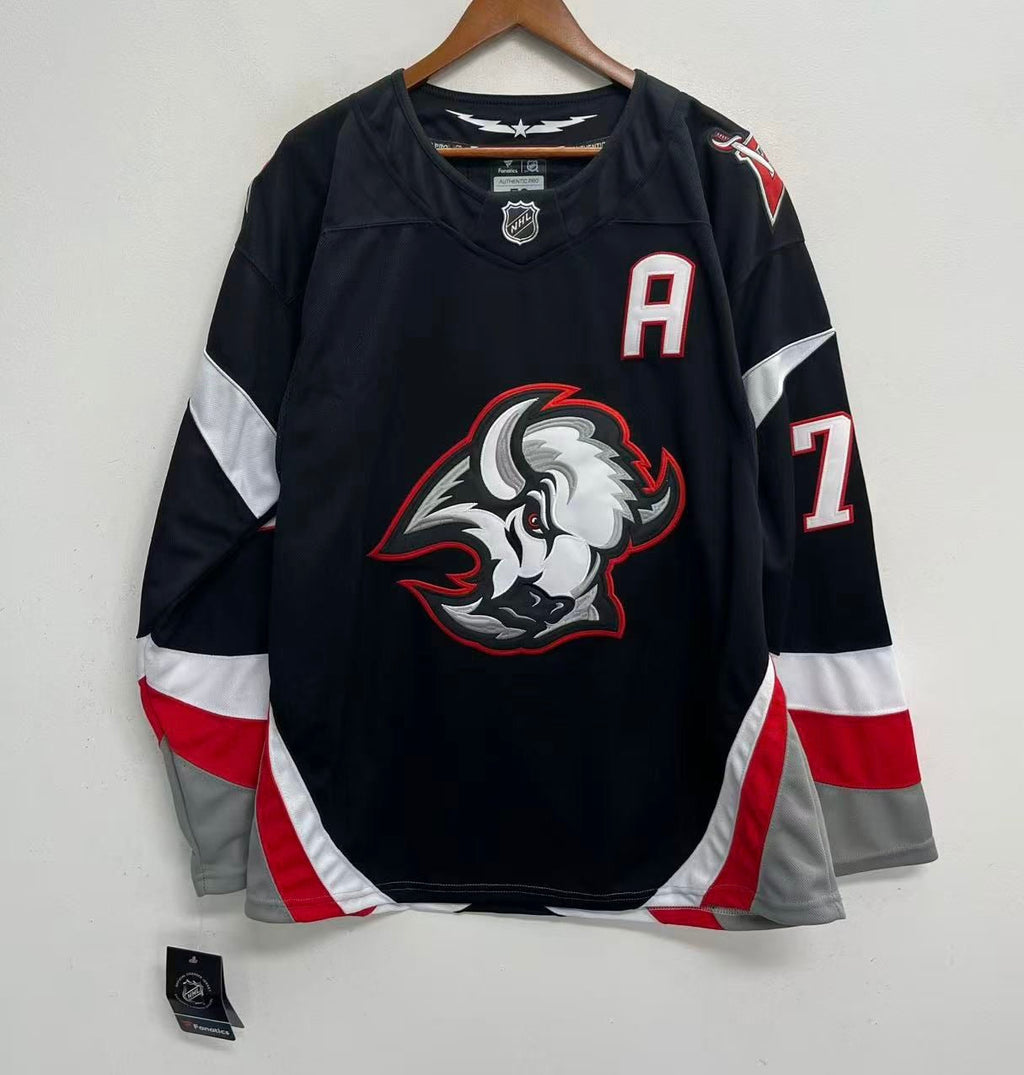 Tage Thompson Buffalo Sabres Official NHL Fanatics Jersey black